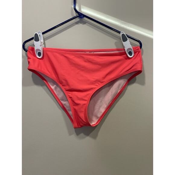 Cupshe Coral Halter Tankini Set Women's Size L - Picture 3 of 10